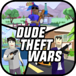 Download Dude Theft Wars MOD Unlimited Money Apk For Android